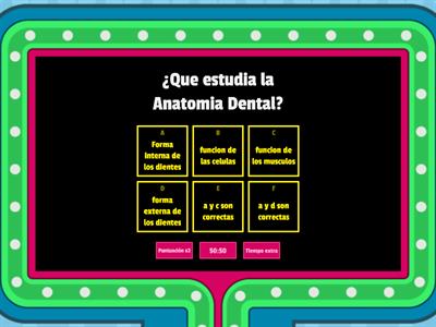 ANATOMIA DENTAL I