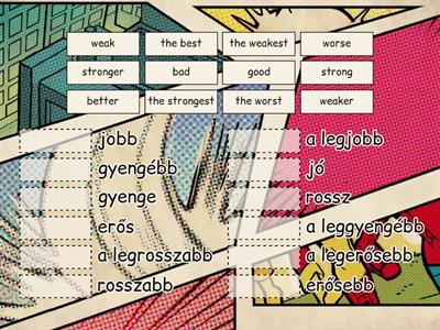 Comparative and Superlative Adjectives