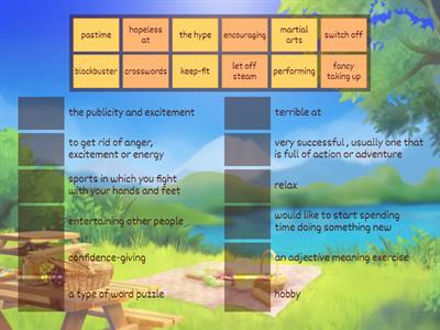 RM B2+ 1A Vocabulary