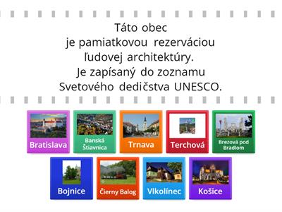 Kultúrne pamiatky Slovensko