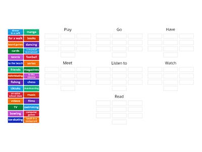 Solutions Elem. 3G free-time activities