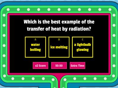 Thermal Energy- conduction, convection, radiation 