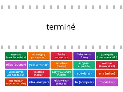 AR Preterite verbs