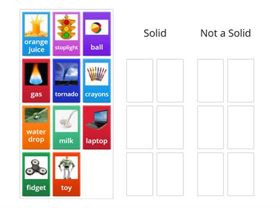 States of Matter: Solid vs. Not a Solid