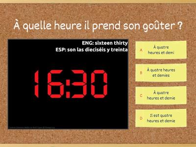 Les heures