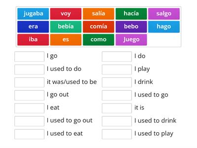 MFL club healthy living verbsMFL club healthy living verbs