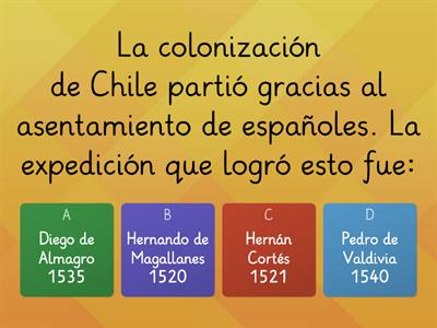Sociedad Colonial y la Independencia de Chile
