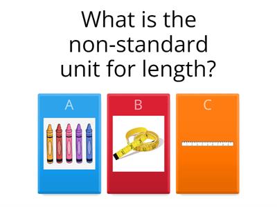 Measuring the length using the non-standard units