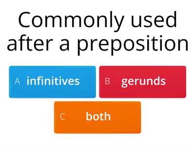 Gerunds and infinitives 