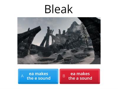 What sound does ea make?