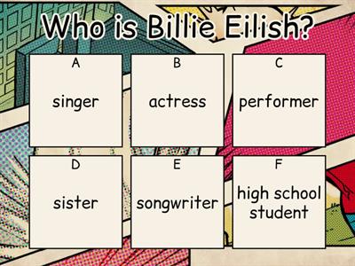 Billie Eilish - Quiz
