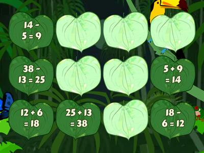 Matching Inverse Operations - Addition and Subtraction