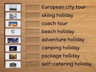 GESE 6 TYPES OF HOLIDAYS