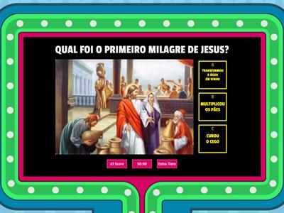 O PRIMEIRO MILAGRE DE JESUS