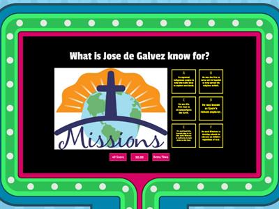 What do you know about Missions?