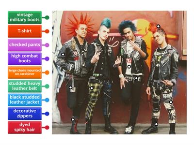 Punk rock fashion (Clothes)