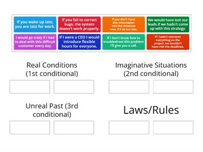  Conditionals 