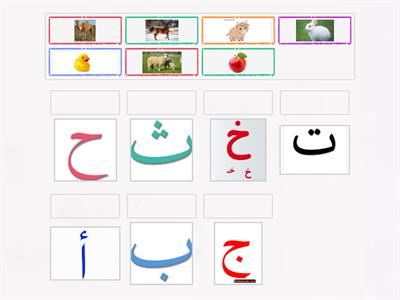 Arabic alphabets