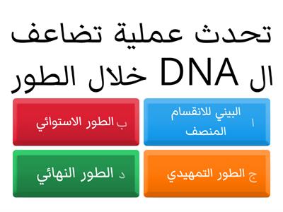 تضاعف الDNA