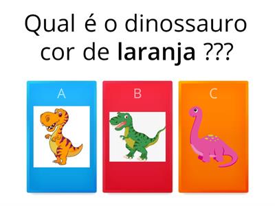 Dinossauros - Cores