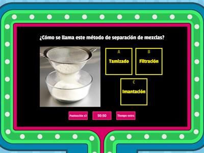 Métodos de separación y Mezclas 
