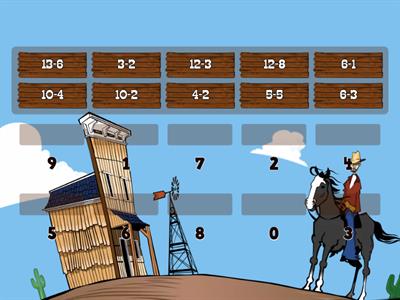 Basic Subtraction Facts Practice