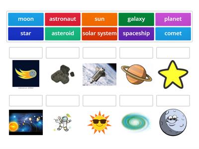 Space Vocabulary