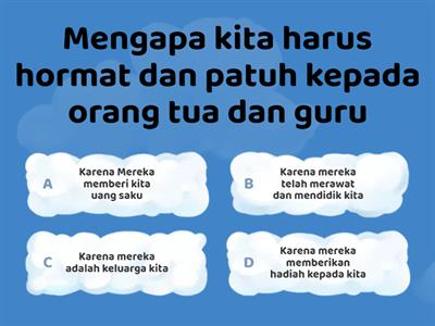 Hormat Dan Patuh Kepada kedua Orang Tua Dan Guru