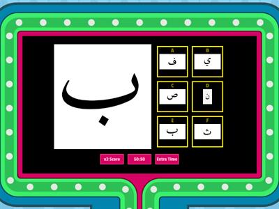 Lesson 1 Norania  Arabic Alphabets