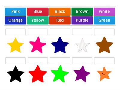What colour is star ?