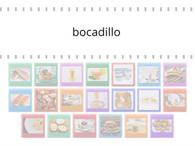 Vocabulario: el desayuno