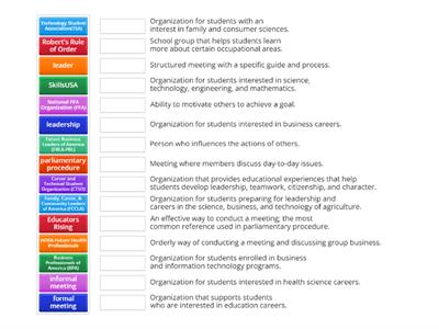 Ch 6 Vocabulary 