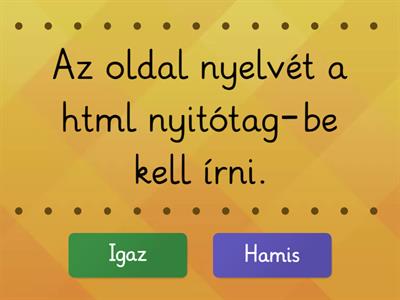 HTML - Alapok