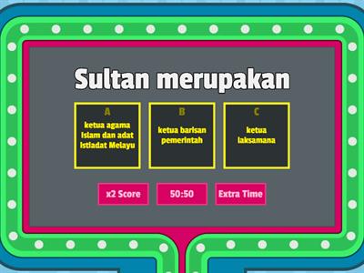 KUIZ SEJARAH TAHUN 4