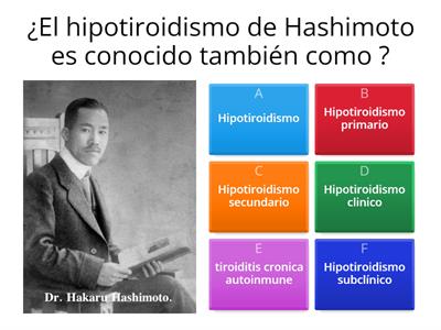 preguntas hipotiroidismo 