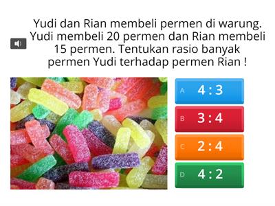 Soal Matematika Kelas 6 Materi Rasio