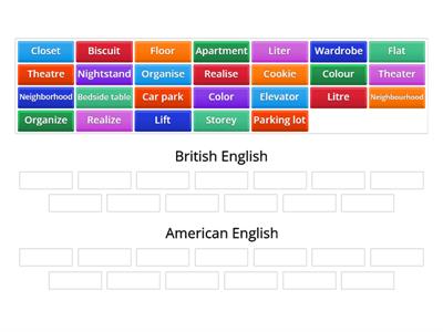 British|American