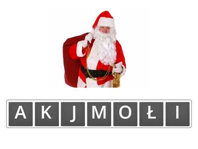 Jakie to słowo? (tradycje bożonarodzeniowe z obrazkowymi podpowiedziami)