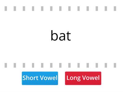 Short Vowel or Long Vowel?