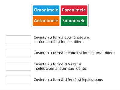 cl 7-8 Categorii semantice