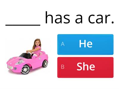 He / She / His / Her