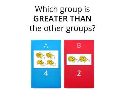 Kindergarten Greater/Less Than/Equal To