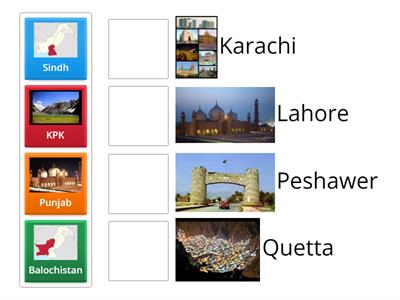 provinces of Pakistan Grade 1