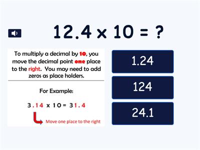 Multiplying, dividing, rounding decimals