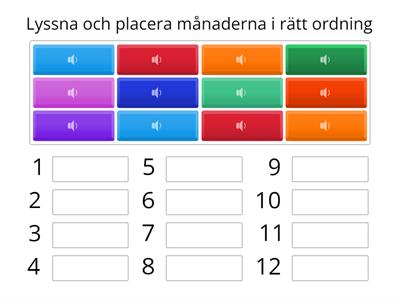 Månaderna 