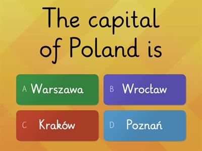 Poland - Knowledge quiz