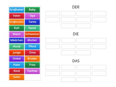 Deutschprofis 1 (der/die/das)