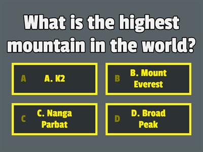 General Knowledge Quiz