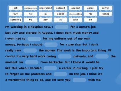 Prepositional verbs