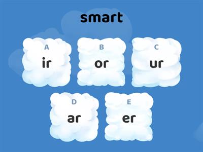 R-Controlled Vowel Words - Quiz